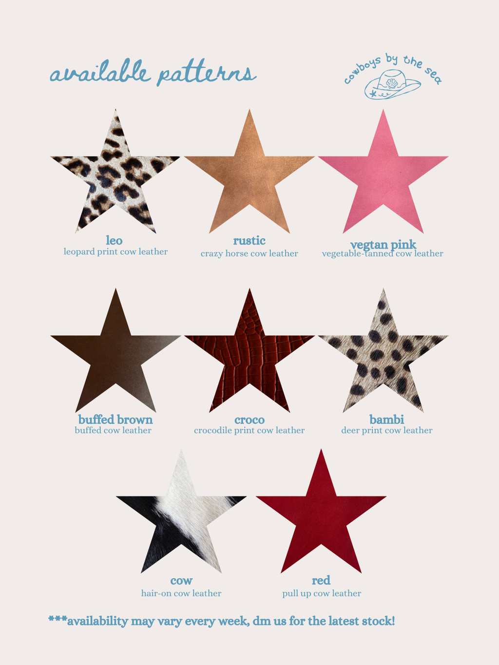 Cowboys By The Sea X Boheme, Canggu: Leather Journal Workshop (26/04)